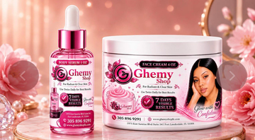 Ghemy shop Body Cream & Serum 4 oz